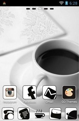 Coffee Go Launcher Android Theme Image 2