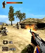 Heroes Of War: Sandstorm 3D Java Game Image 3