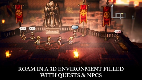 OCTOPATH TRAVELER: CotC Android Game Image 3