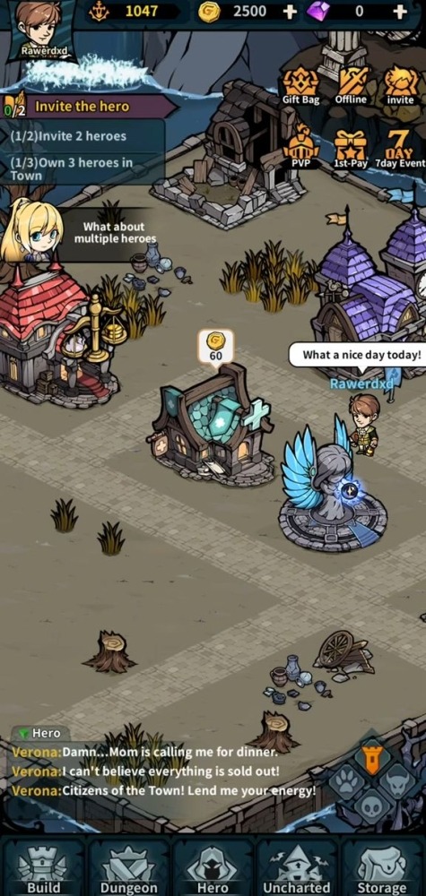 Akanros Town Story Android Game Image 3