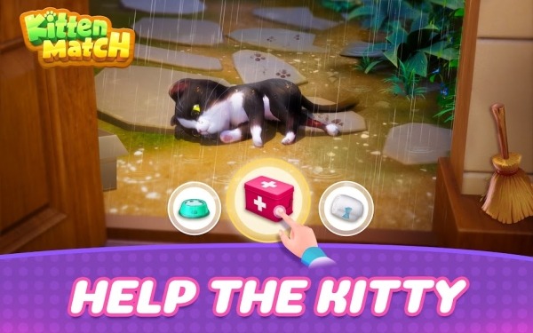 Kitten Match Android Game Image 1