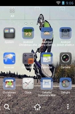 Bike Stunt Go Launcher Android Theme Image 3
