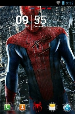 Amazing Spiderman Go Launcher Android Theme Image 1