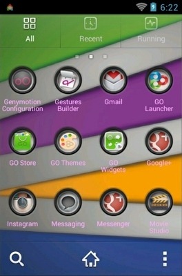 Colorful Go Launcher Android Theme Image 3