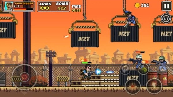 Metal Shooter Slug Soldiers Android Game Image 3