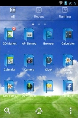 Rujak Go Launcher Android Theme Image 3