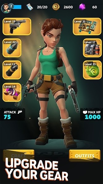Tomb Raider Reloaded Android Game Image 1