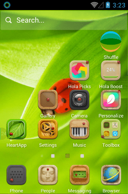 Miss Ladybug Hola Launcher Android Theme Image 2