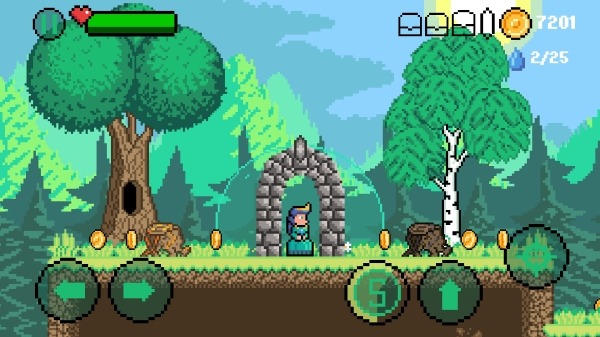 Magic Forest : 2D Adventure Android Game Image 1