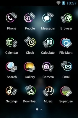 Frozen CLauncher Android Theme Image 3