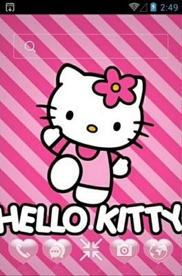 Kitty CLauncher Android Theme Image 1