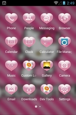 Kitty CLauncher Android Theme Image 3