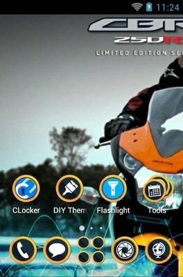 Honda CBR 250r CLauncher Android Theme Image 2
