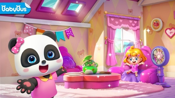 Panda Games: Town Home Android Game Image 1