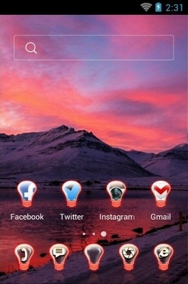Evening Theme CLauncher Android Theme Image 2