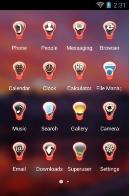 Evening Theme CLauncher Android Theme Image 3