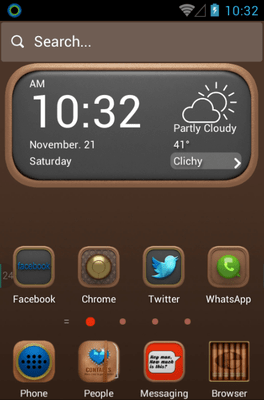 Luxury Hola Launcher Android Theme Image 1