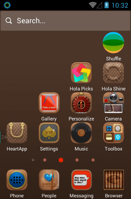 Luxury Hola Launcher Android Theme Image 2