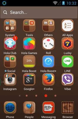 Luxury Hola Launcher Android Theme Image 3