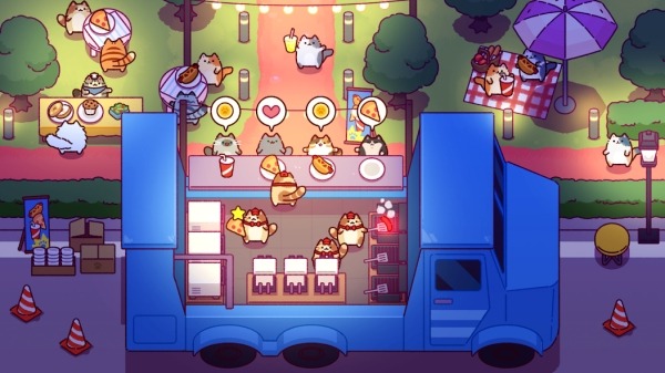 Cat Snack Bar Android Game Image 4