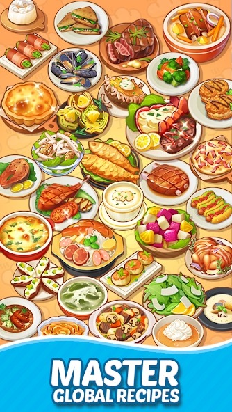 Merge Cooking:Theme Restaurant Android Game Image 2