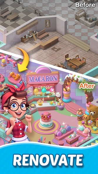 Merge Cooking:Theme Restaurant Android Game Image 4