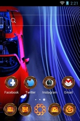 Porsche CLauncher Android Theme Image 2