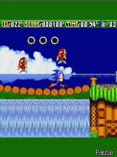 Sonic The Hedgehog 2 Dash Java Game Image 3