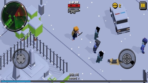 Pixel Zombie Frontier Android Game Image 2