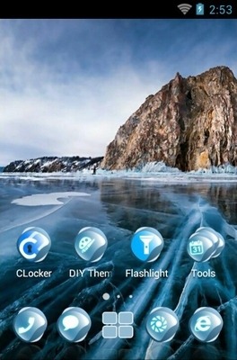 Lake Baikal CLauncher Android Theme Image 2