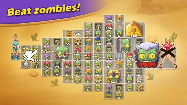 Breaker Fun 2: Zombie Brick Android Game Image 2