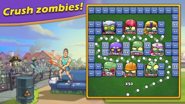 Breaker Fun 2: Zombie Brick Android Game Image 3