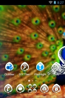 Peafowl CLauncher Android Theme Image 2
