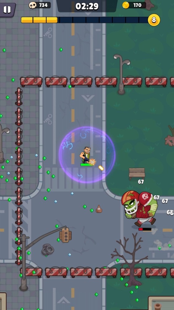 Survivor Bros Zombie Roguelike Android Game Image 4