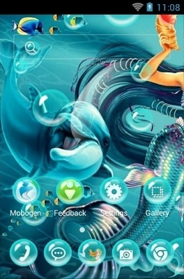 Mermaid Theme CLauncher Android Theme Image 2