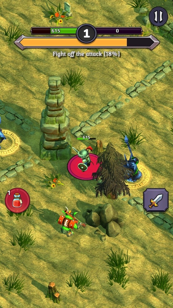 Crusado: Heroes Roguelike RPG Android Game Image 4