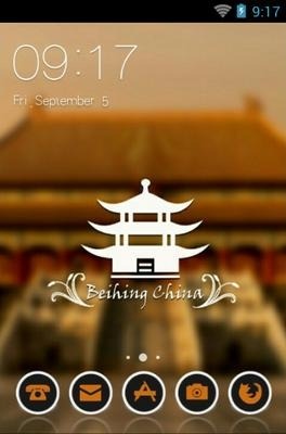 Forbidden City CLauncher Android Theme Image 1