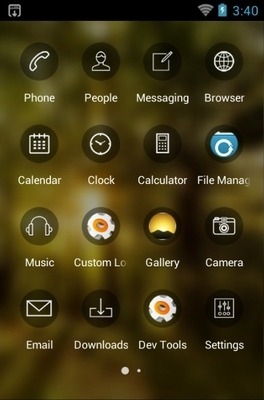 Scenery CLauncher Android Theme Image 3