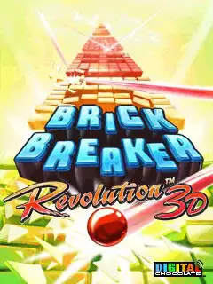 Brick Breaker Deluxe 3D Java Game Image 1