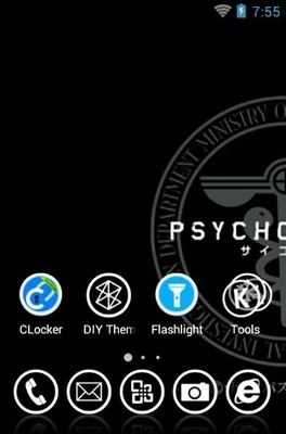 Psycho-Pass CLauncher Android Theme Image 2
