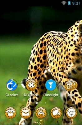 Cheetah CLauncher Android Theme Image 2