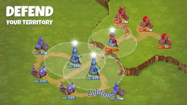 Lord Of Castles: Takeover RTS Android Game Image 2