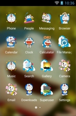 Minimon CLauncher Android Theme Image 3