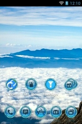 Mount Kinabalu CLauncher Android Theme Image 2