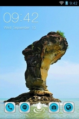 Bako Sea Stack CLauncher Android Theme Image 1