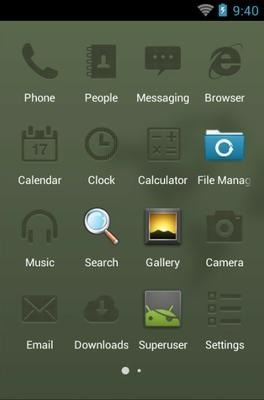 Arts CLauncher Android Theme Image 3