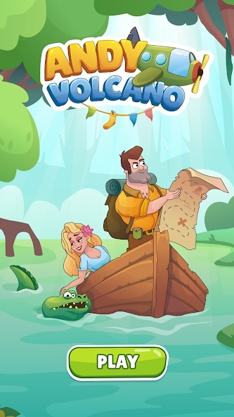 Andy Volcano: Tile Match Story Android Game Image 1