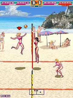 Bikini Volleyball Java Game Image 2