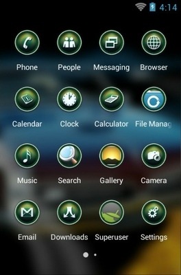 Dodge CLauncher Android Theme Image 3