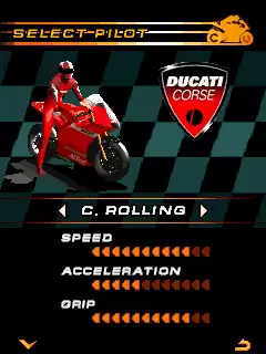 Pro Moto Racing Java Game Image 2